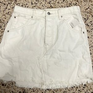 FREE PEOPLE JEAN SKIRT